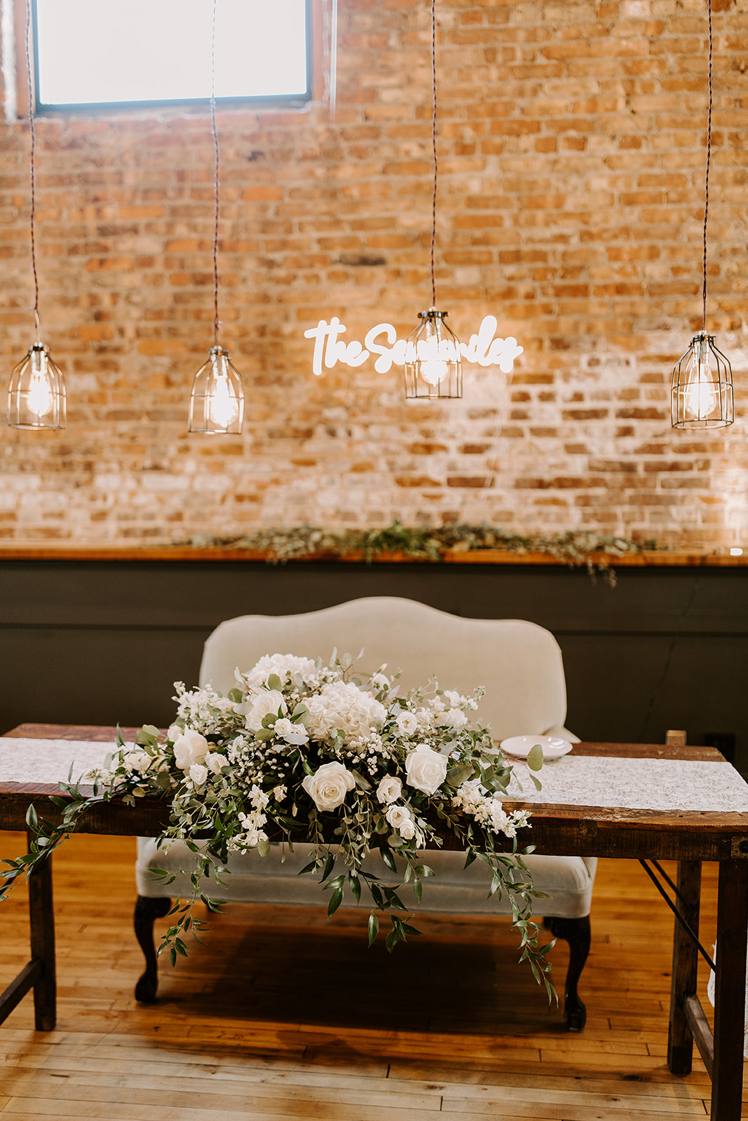 Wedding Reception Décor | Mercantile Hall | Burlington, WI