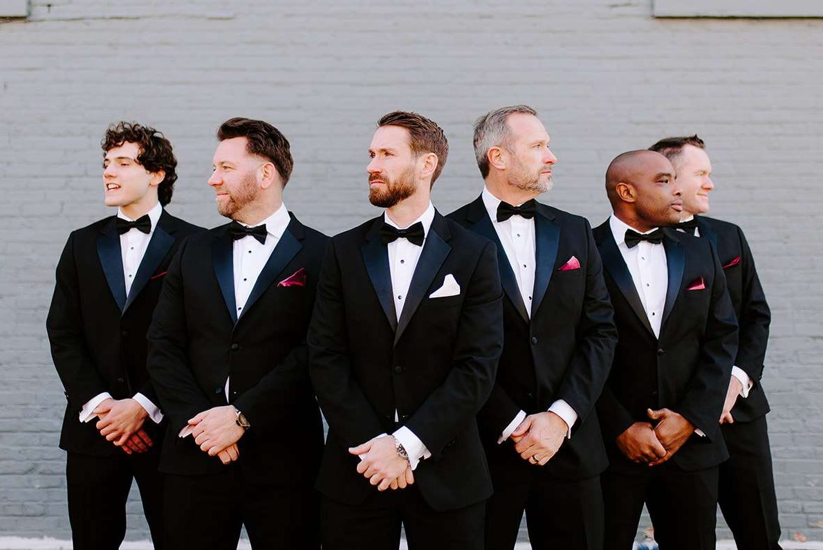 Groom & Groomsmen | Mercantile Hall | Burlington, WI