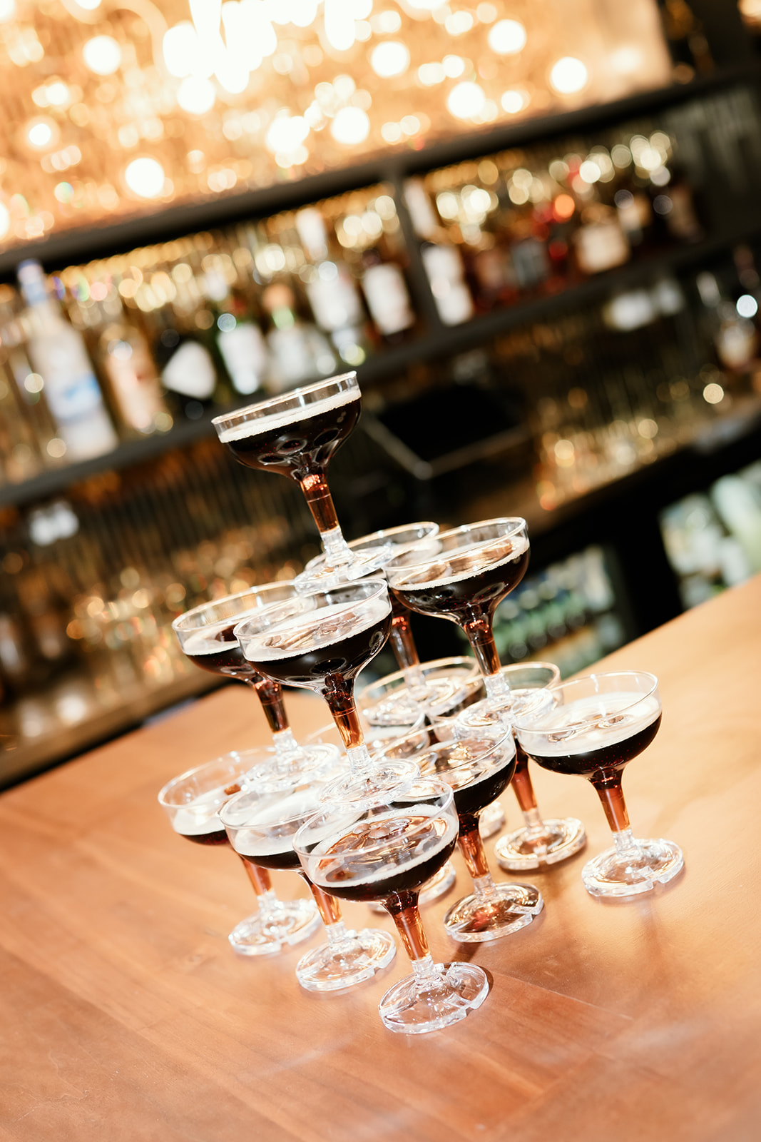 Mercantile Hall Bar Refresh Espresso Martini Tower